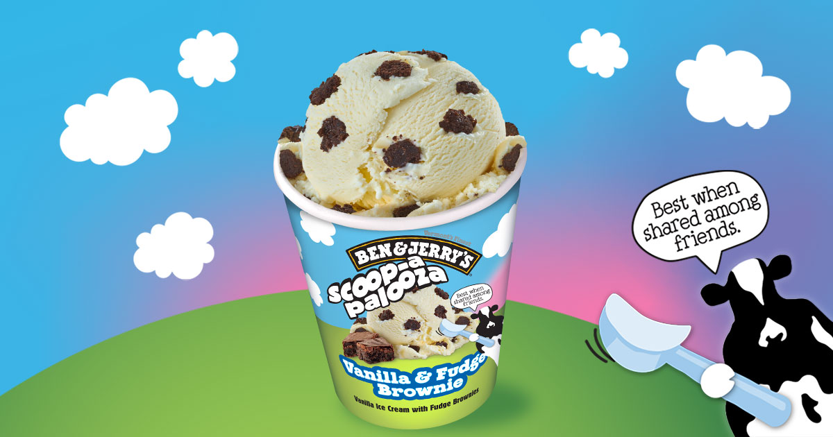 Vanilla & Fudge Brownie Scoop-apalooza | Ben & Jerry's